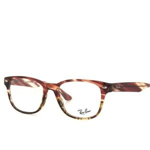 Ray Ban 5359 5838 53 Stripped Brown Pink Gradient Eyeglasses Rayban Sale